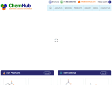 Tablet Screenshot of chemhub.com